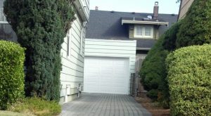 Stormwater facility under pervious paver driveway