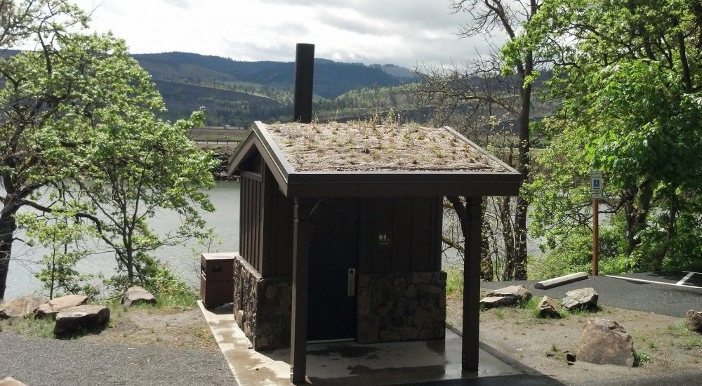 Forest Service Restroom Columbia Gorge